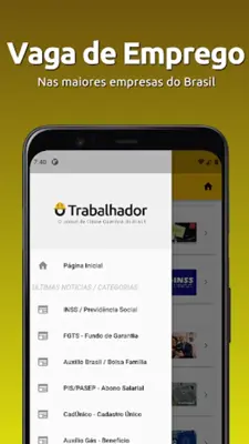 O Trabalhador android App screenshot 2