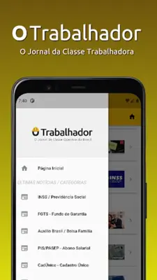 O Trabalhador android App screenshot 4